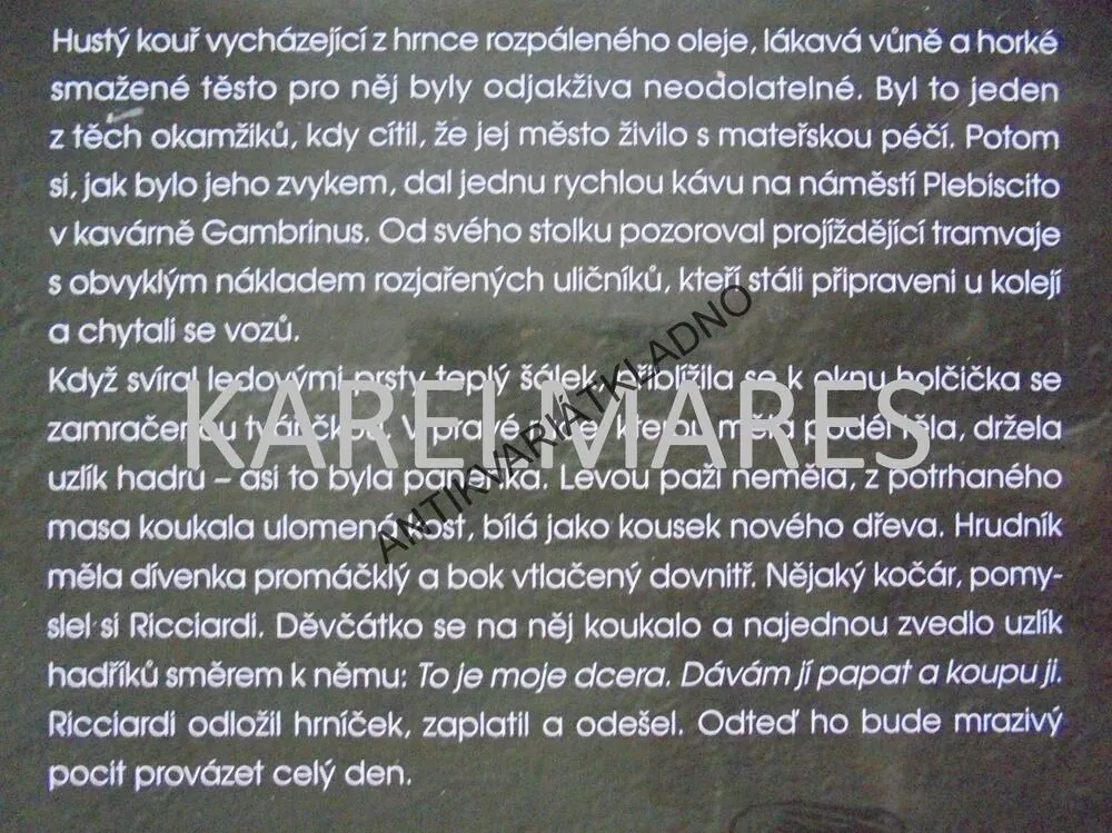 BOLEST, ZIMA KOMISAŘE RICCIARDIHO, MAURIZIO DE GIOVANNI, **an