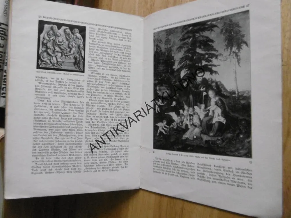 VOLSKBUCHER DER KUNST DAS KASISER FRIEDRICH MUZEUM, NĚMECKY,