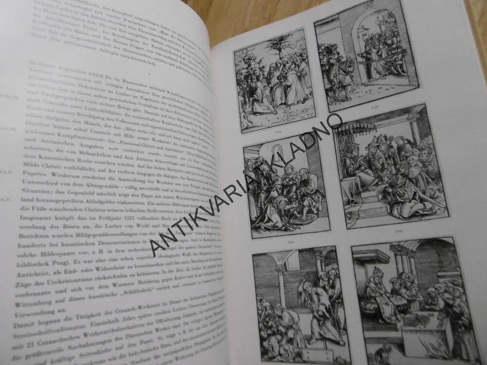 LUCAS CRANACH, DER KÜNSTLER UND FEINE ZEIT, NĚMECKY, **an