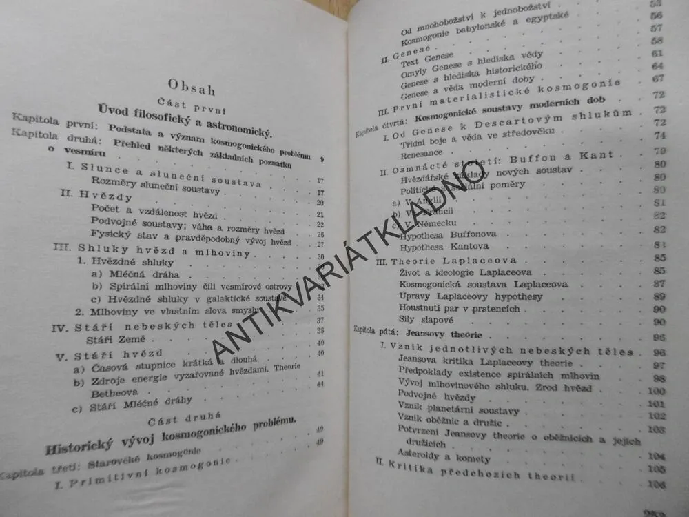 O PŮVODU SVĚTŮ, PAUL LABERENNE, 1950, **an