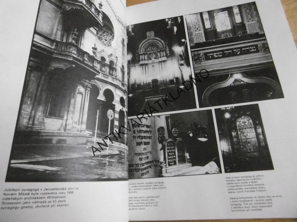 ŽIDOVSKÁ PRAHA, OBRAZOVÝ MAGAZÍN LIDOVÝCH NOVIN, ZDENĚK MERTA, VÍCEJAZYČNÉ, **an