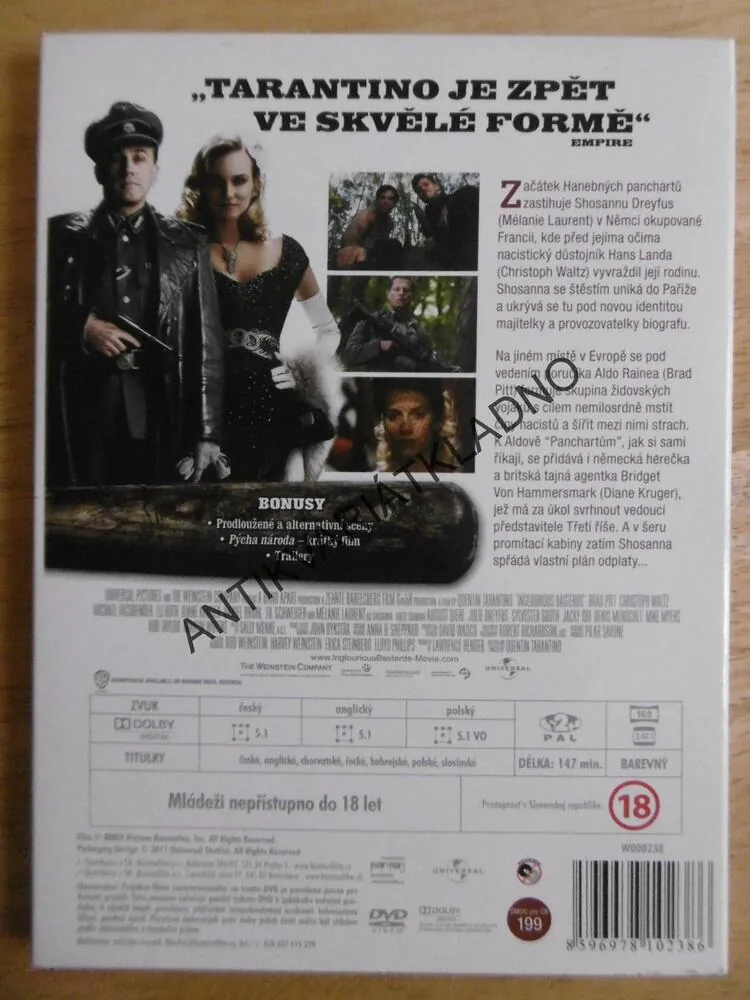 HANEBNÝ PANCHARTI, DVD FILM 