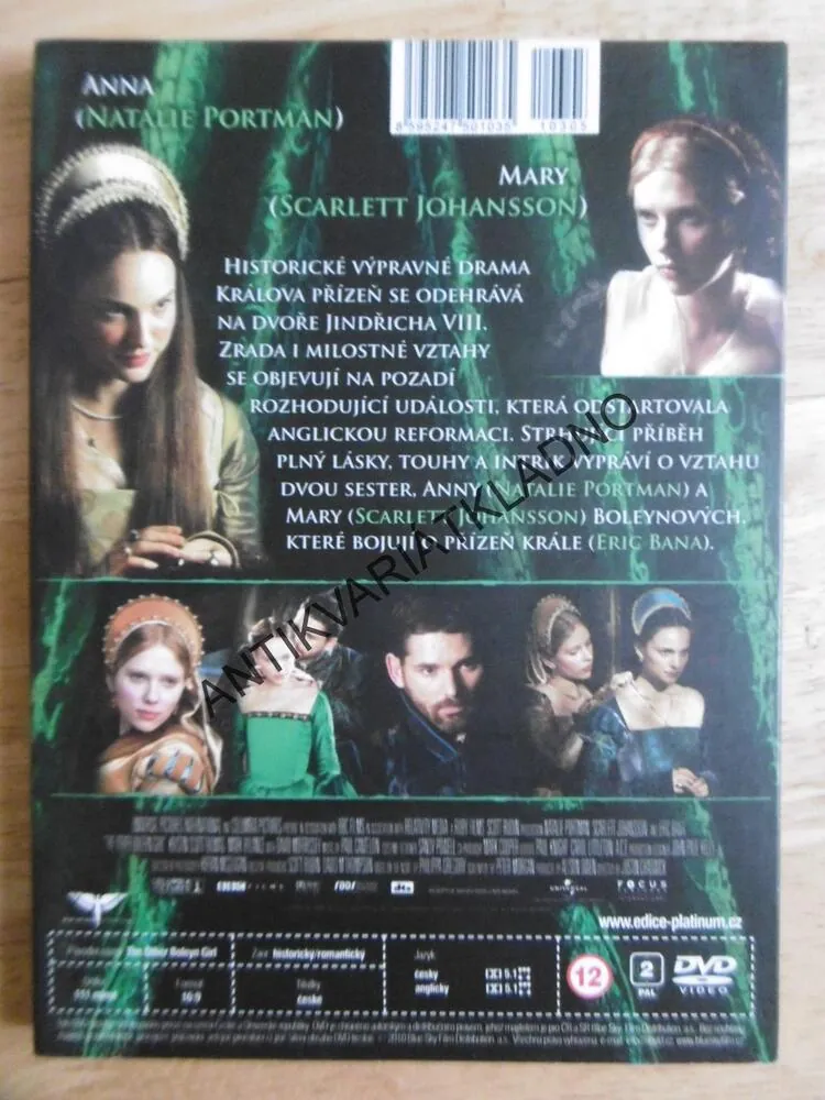 KRÁLOVNA PŘÍZEŇ, DVD FILM 
