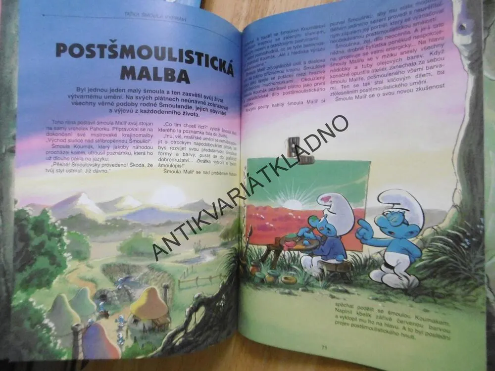 ŠMOULOVÉ, TAŤKA ŠMOULA VYPRÁVÍ, PEYO, **an