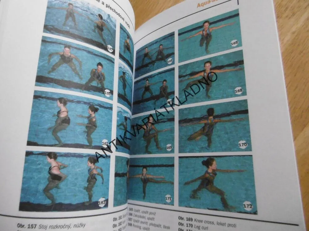 AQUA-FITNESS, SPORT, PLAVÁNÍ, AQUA GYMNASTIKA, AEROBIK, **an