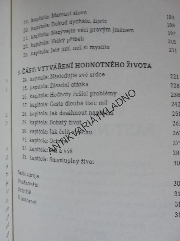 PAST NA ŠTĚSTÍ, RUSS HARRIS,