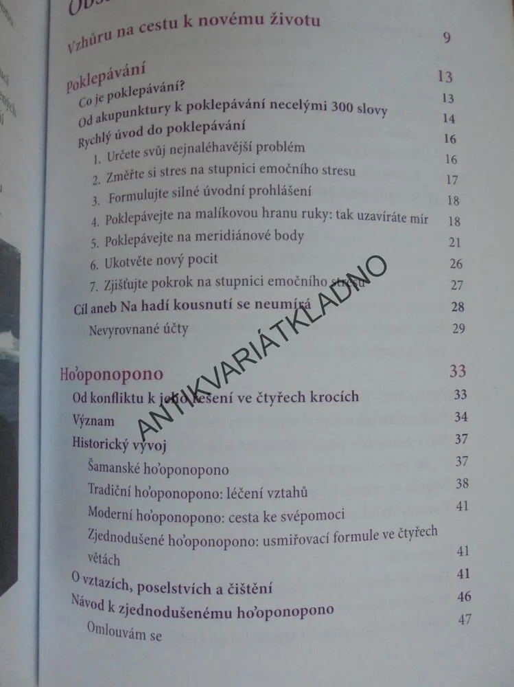 HO´OPONOPONO A POKLEPÁVÁNÍ,RITUÁL ODPUŠTĚNÍ,DUPREÉ