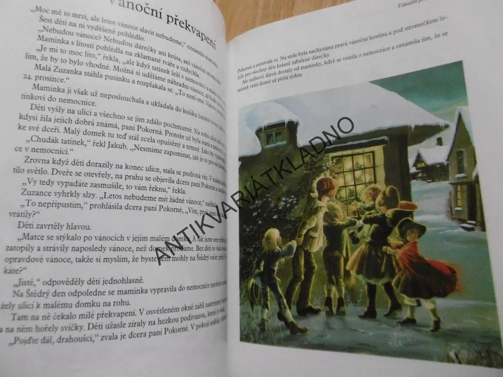 VÁNOČNÍ KNÍŽKA POHÁDEK, POVĚSTÍ A KOLED, ANNE GRAHAME JOHNSTONEOVÁ, **an