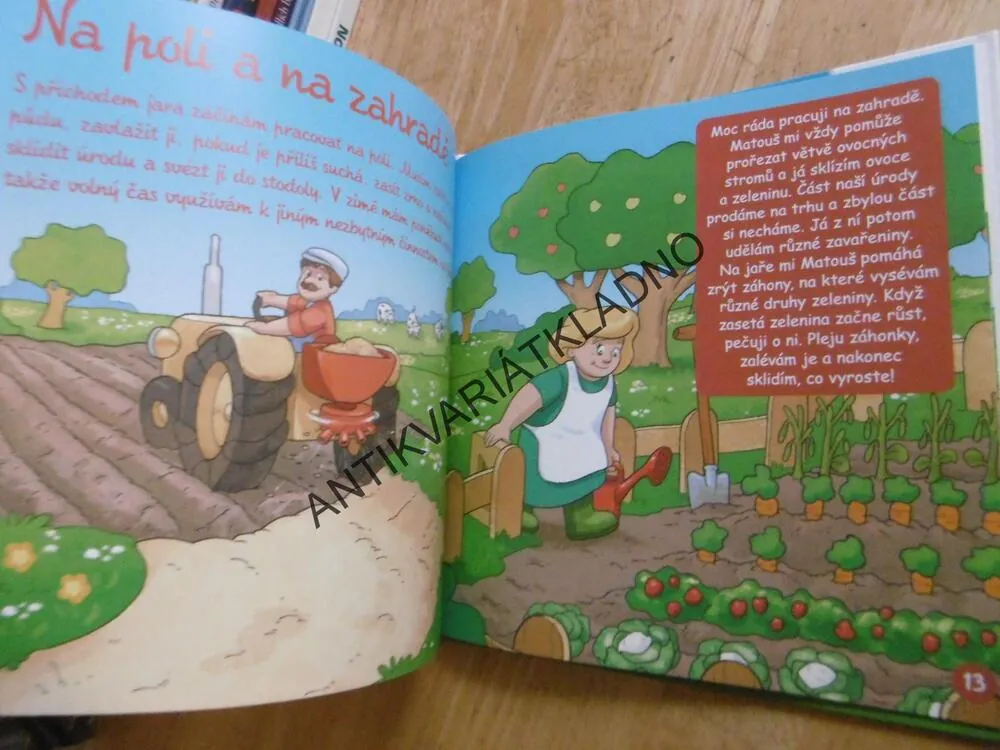 VENKOVSKÉ PRÁCE, V HOSPODÁŘSTVÍ, **an