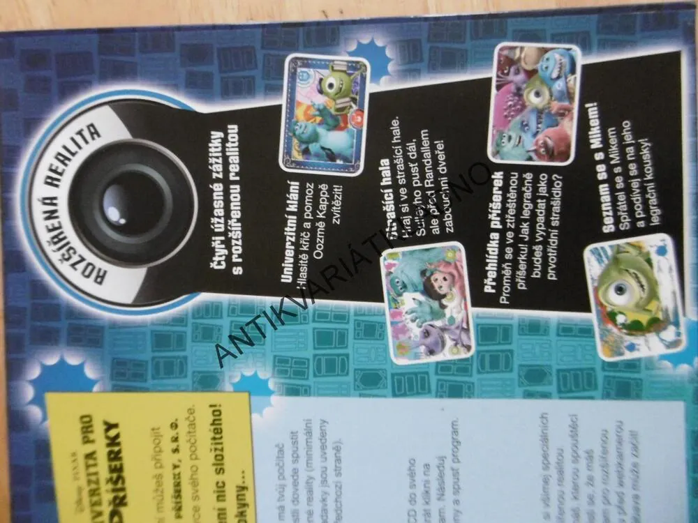 PŘÍŠERKY S.R.O., UNIVERZITA PRO PŘÍŠERKY, PIXAR, DISNEY, **an