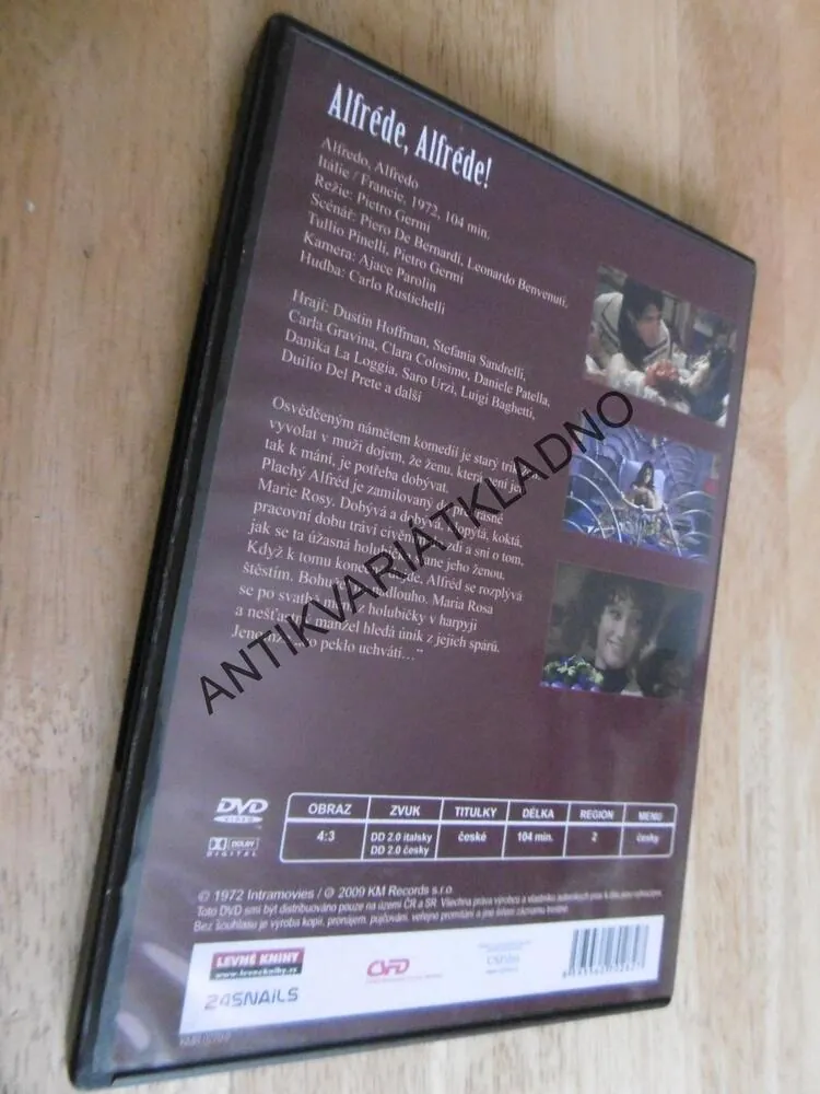 ALFRÉDE, ALFRÉDE!, DVD FILM,