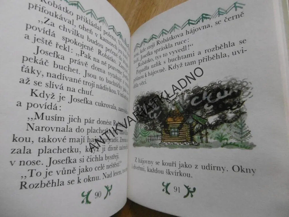 O HAJNÉM ROBÁTKOVI A JELENU VĚTRNÍKOVI, VÁCLAV ČTVRTEK, **an