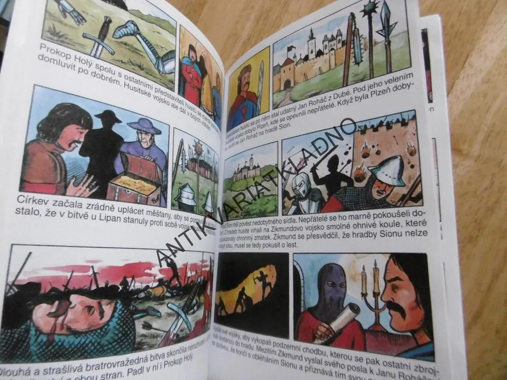 ČESKÉ BÁJE A POVĚSTI, DUŠAN HEŘMAN, MILOŠ BÁRTA, KOMIKS, 2003