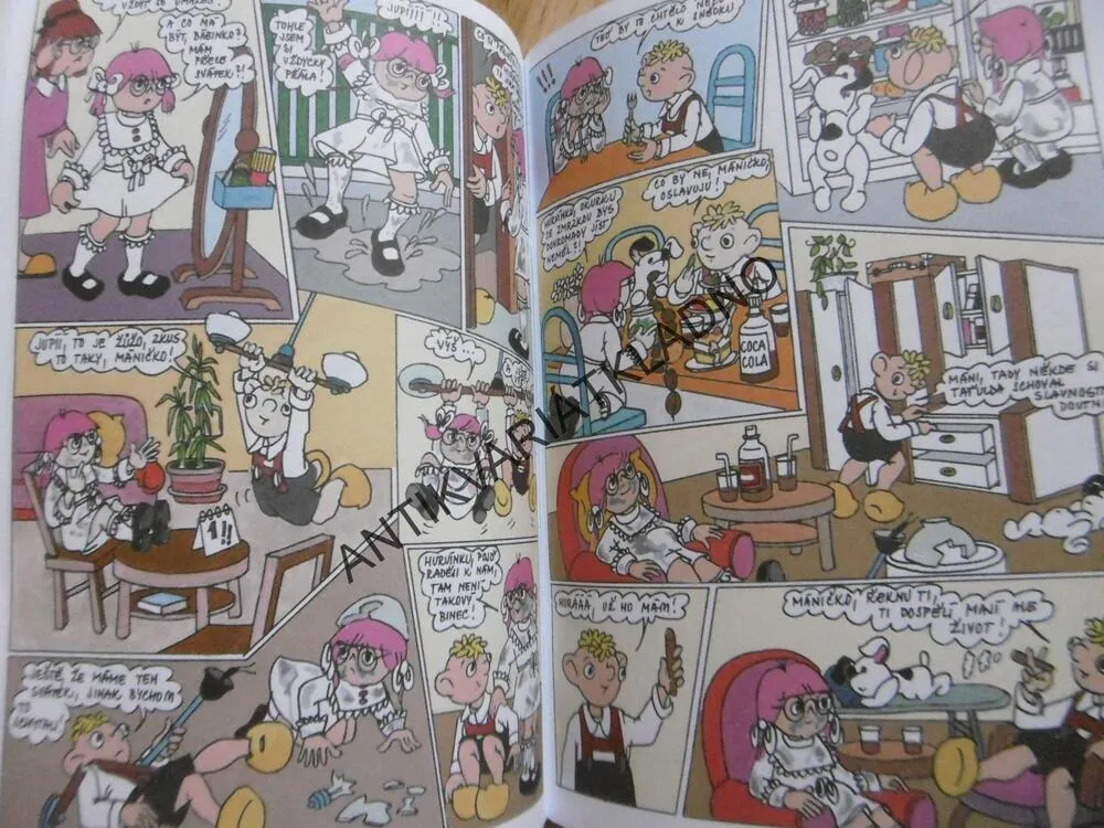 DOBRODRUŽSTVÍ S HURVÍNKEM, ŠTÁCHOVÁ, SOTÁKOVÁ, KOMIKS, 
