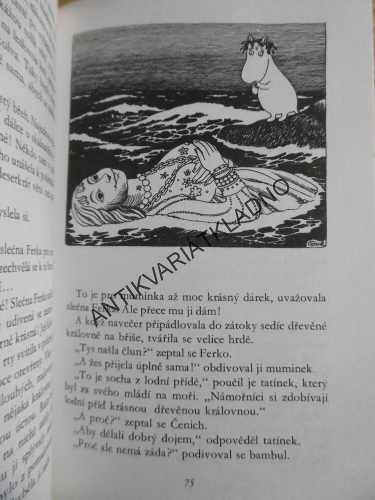 ČARODĚJŮV KLOBUK, PŘÍBĚHY O SKŘÍTCÍCH MUMINECH, MUMÍNCI, TOVE JANSSONOVÁ, **an