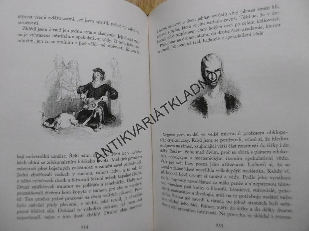 GULLIVEROVY CESTY, JONATHAN SWIFT, GRANDVILLE, **an