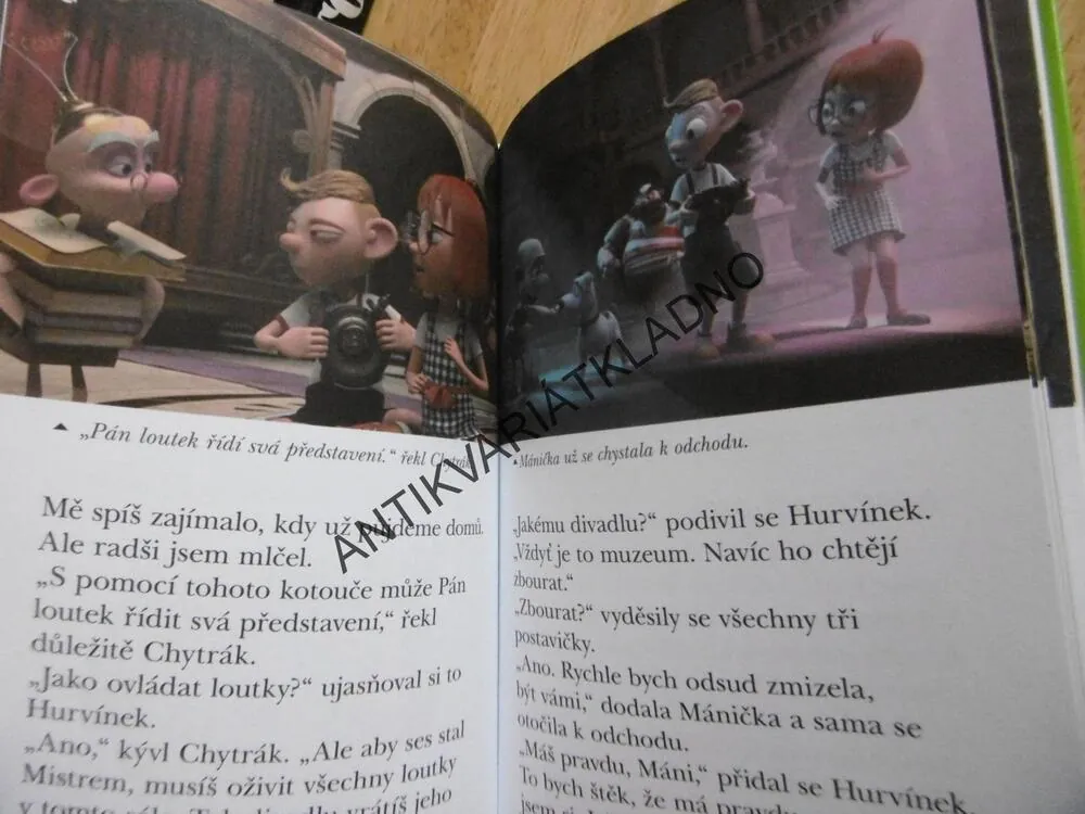 HURVÍNEK A KOUZELNÉ MUZEUM, IVONA BŘEZINOVÁ, **an