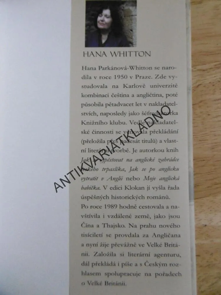 SIDONIE ČESKÁ, HANA WHITTON,**an