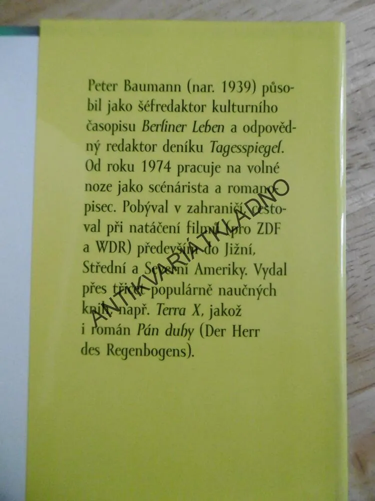 LÁSKA ISABEL GODINOVÉ, PETER BAUMANN, **an