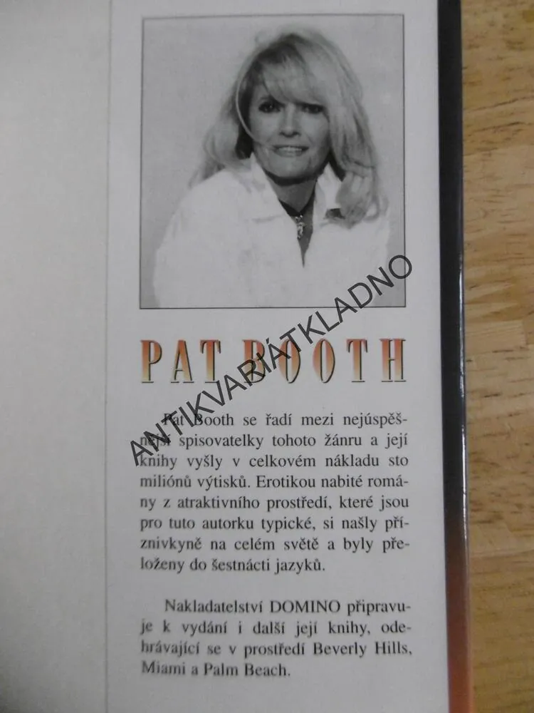SESTRY, PAT BOOTH, **an