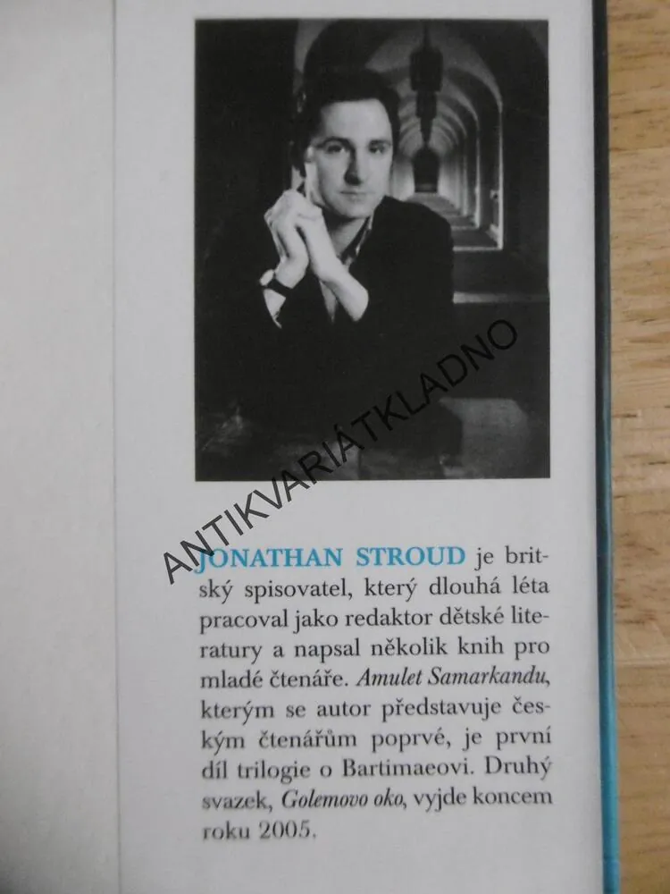 AMULET SAMARKANDU, BARTIMAEOVA TRILOGIE, KNIHA PRVNÍ, JONATHAN STROUD,**an