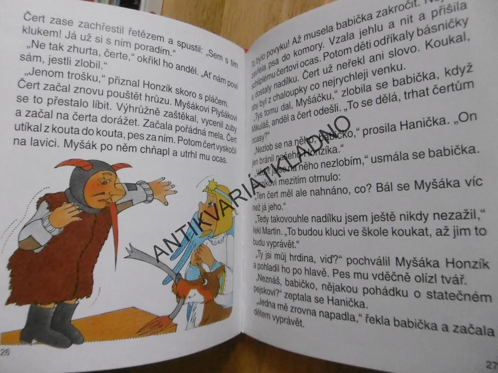 ČERT BARBORKA, POHÁDKY BABIČKY KULIČKY, VLASTA ŠVEJDOVÁ, **an