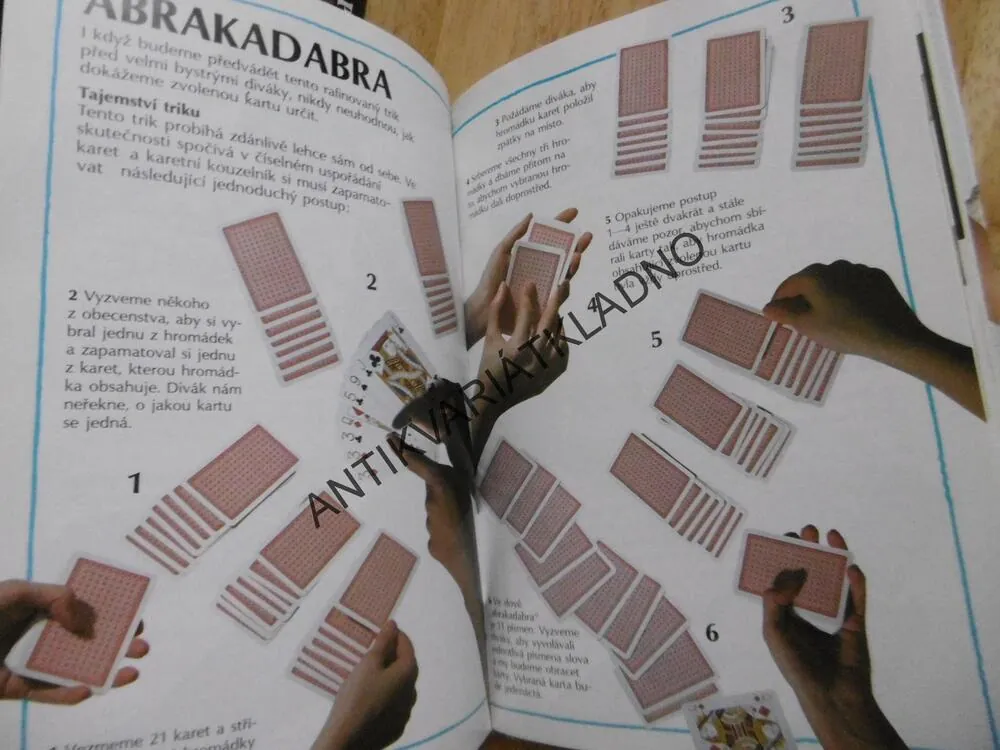 ABRAKADABRA, KOUZLA A ČÁRY, KARETNÍ TRIKY, VANESSA BAILEYOVÁ, **an