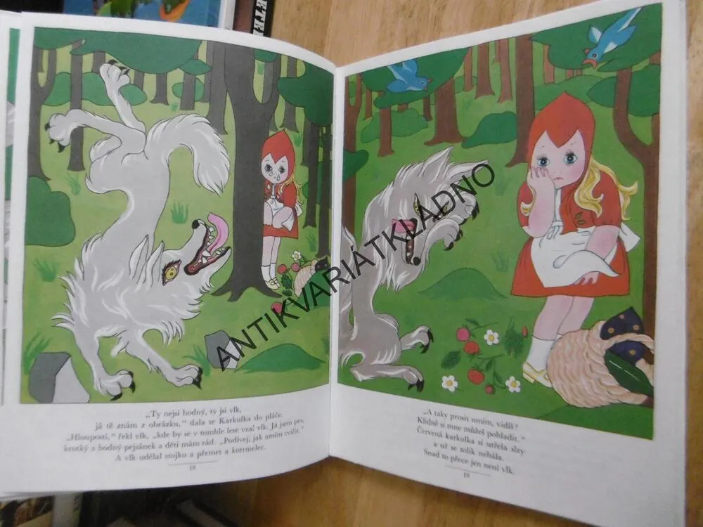 ČERVENÁ KARKULKA, JITKA NOVÁKOVÁ, JAN SUCHL, **an