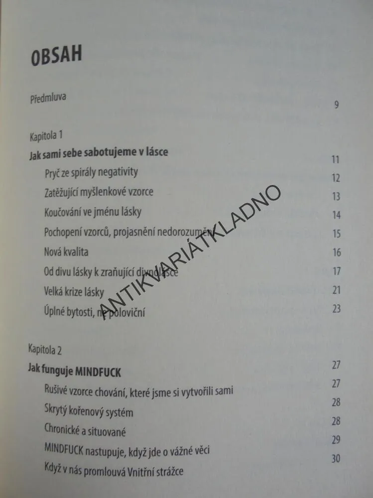MIND FUCK LOVE, BOCKOVÁ, SABOTÁŽ V LÁSCE,CO PROTI