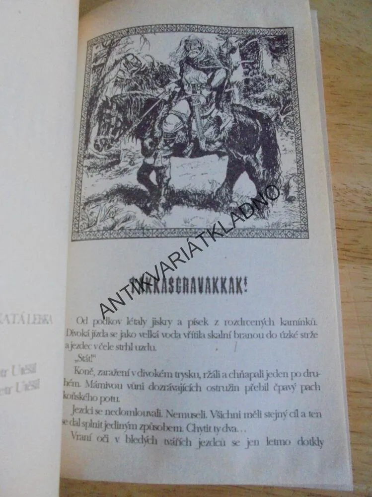 LARS, ŠŤAVNATÁ LEBKA, JAROSLAV MOSTECKÝ, **an