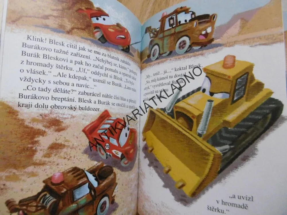 POZOR NA BURÁKA! AUTA, WALT DISNEY PIXAR, **an