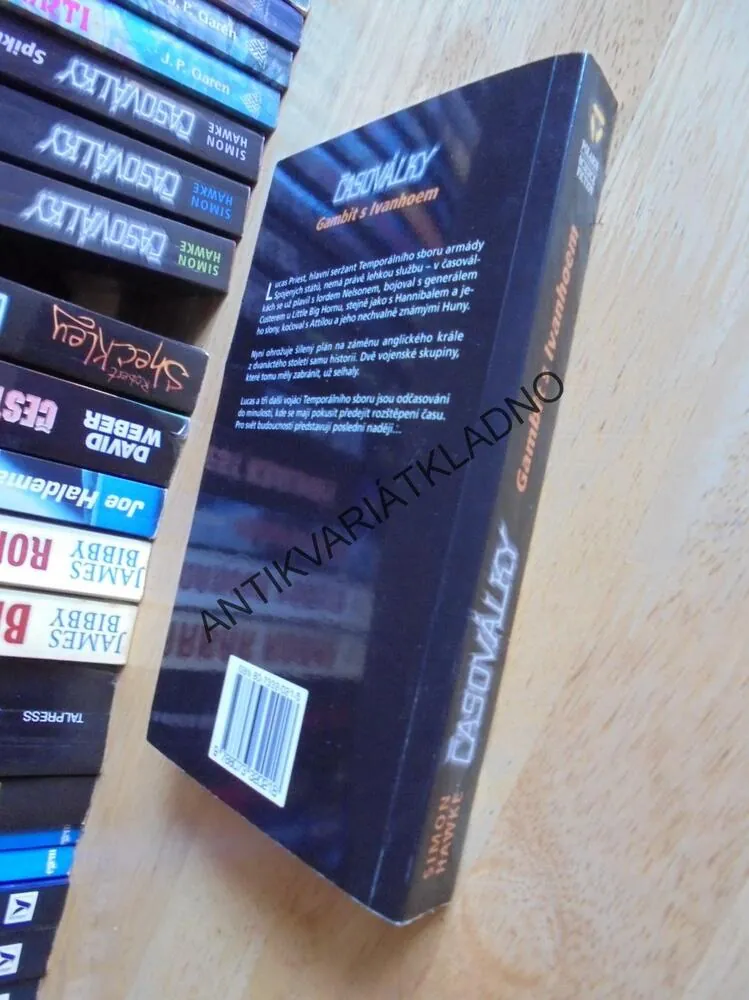 ČASOVÁLKY- GAMBIT S IVANHOEM, SIMON HAWKE, **an