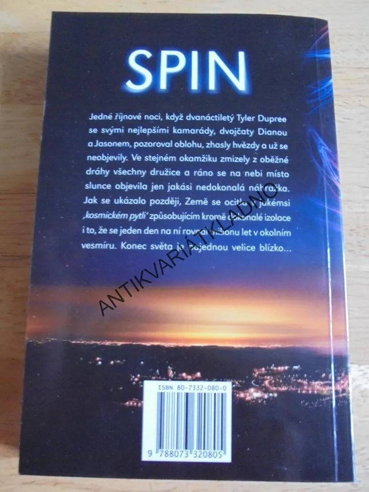 SPIN, ROBERT CHARLES WILSON, **an