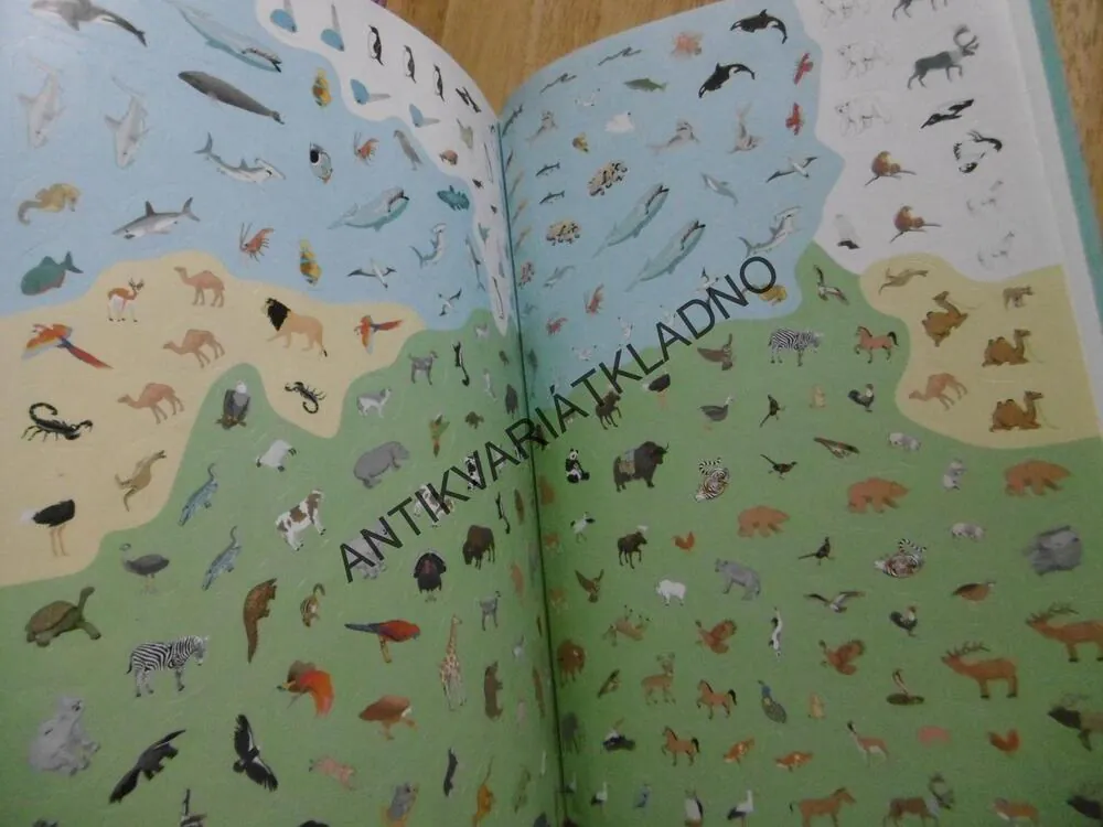 MŮJ PRVNÍ ATLAS, SAMOLEPKY, ROZKLÁDACÍ HRY, **an