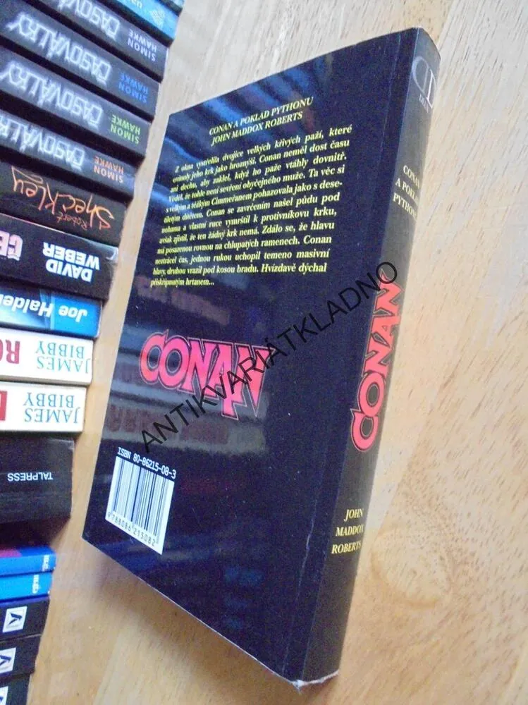 CONAN A POKLAD PYTHONU, J.MADDOX ROBERTS, **an