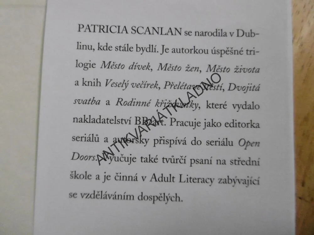 ODPUSŤ A ZAPOMEŇ, PATRICIA SCANLAN, **an