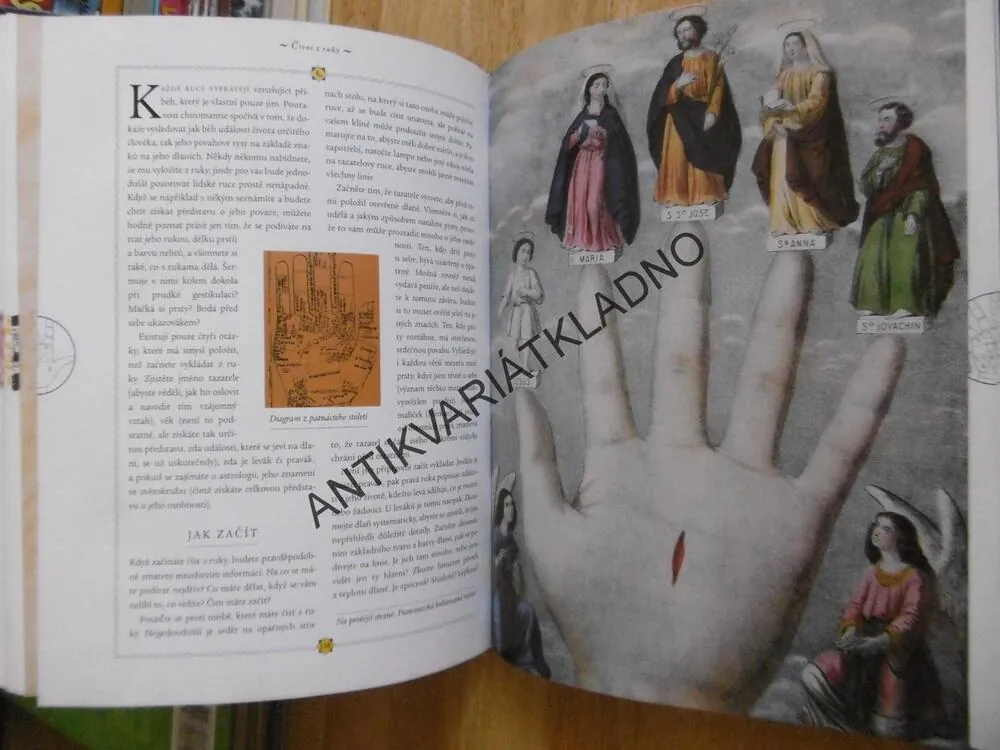 KNIHA OSUDU, ASTROLOGIE, ČTENÍ Z RUKY, TAROT, KYVADLO, NUMEROLOGIE, AJ. JANE STRUTHERSOVÁ, **an