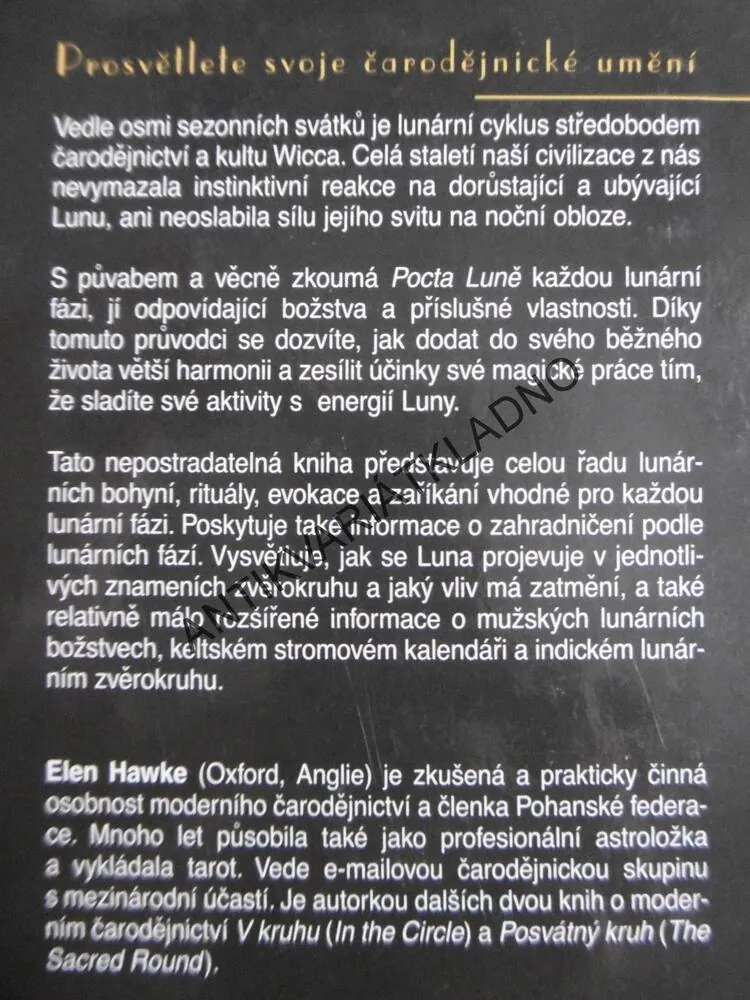 POCTA LUNĚ, ELEN HAWKE, **an