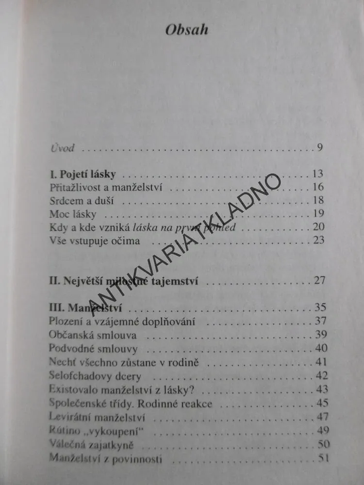 LÁSKA V BIBLI, MARCI SCHWARTZ,  **an