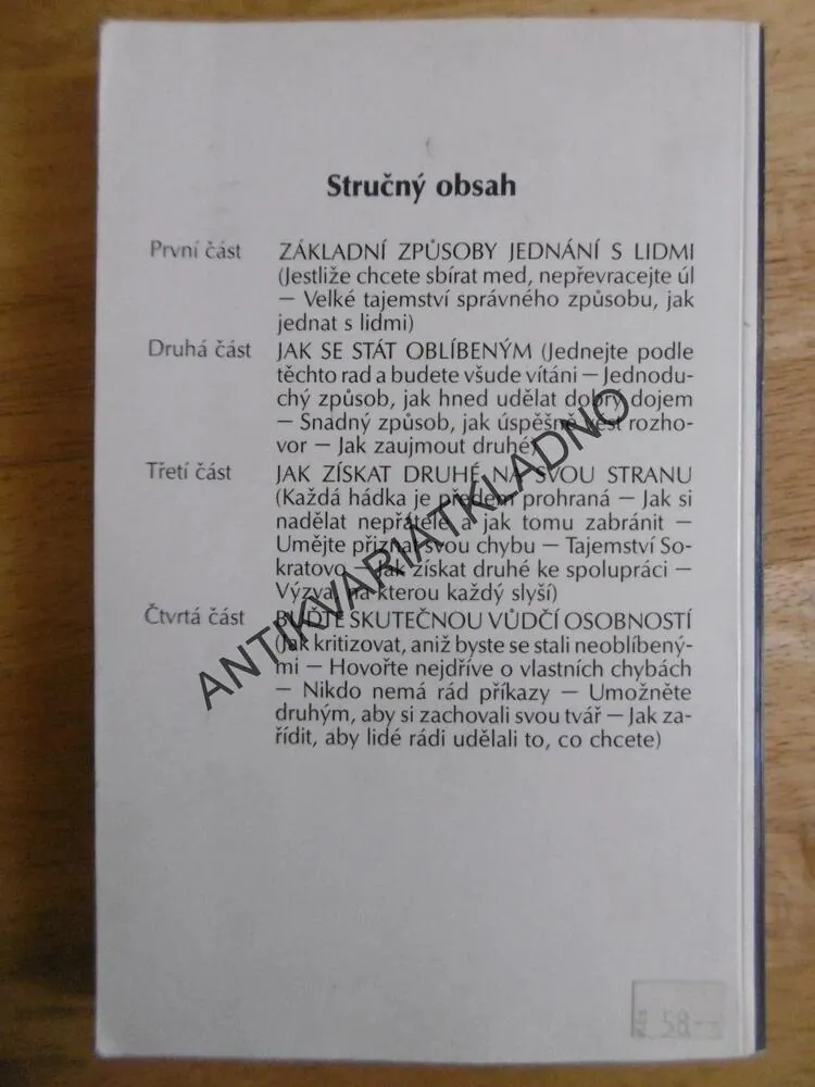 JAK ZÍSKÁVAT PŘÁTELE A PŮSOBIT NA LIDI, DALE CARNEGIE, **an
