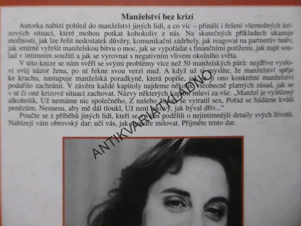 MANŽELSTVÍ BEZ KRIZÍ? MARGERY D. ROSENOVÁ, **an