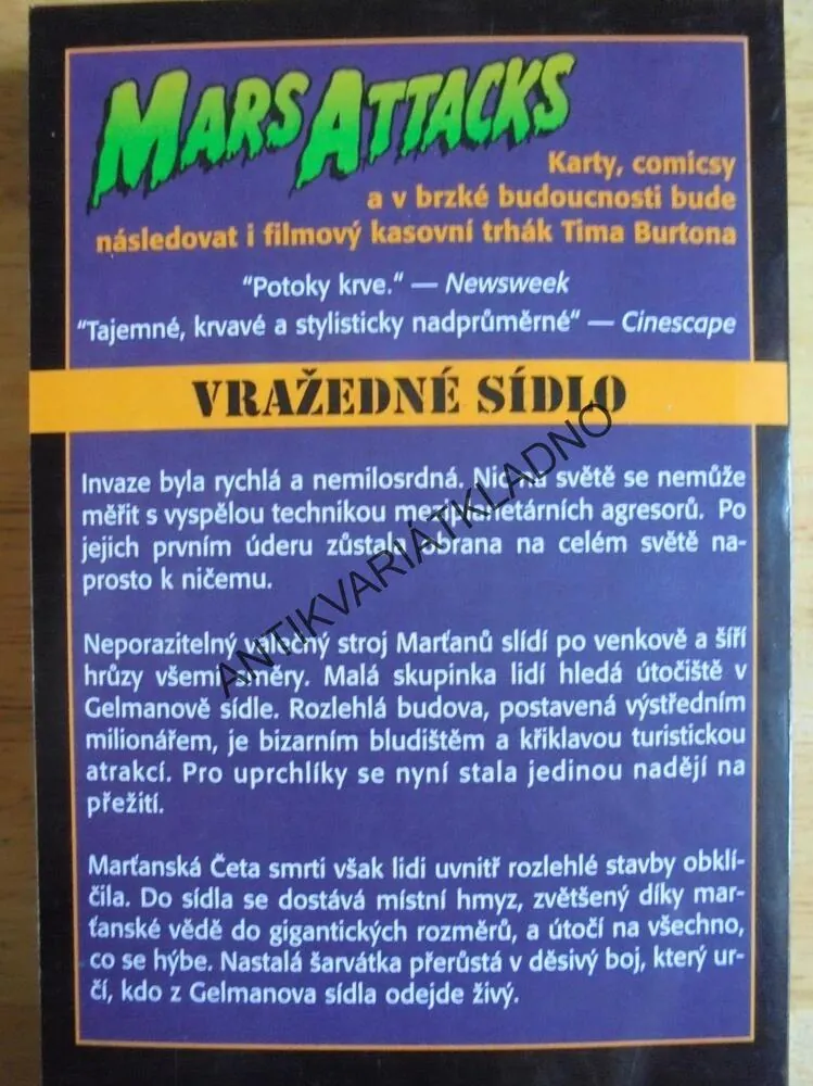 MARS ATTACKS, VRAŽEDNÁ PAST MARŤANŮ, N.ARCHER, **an