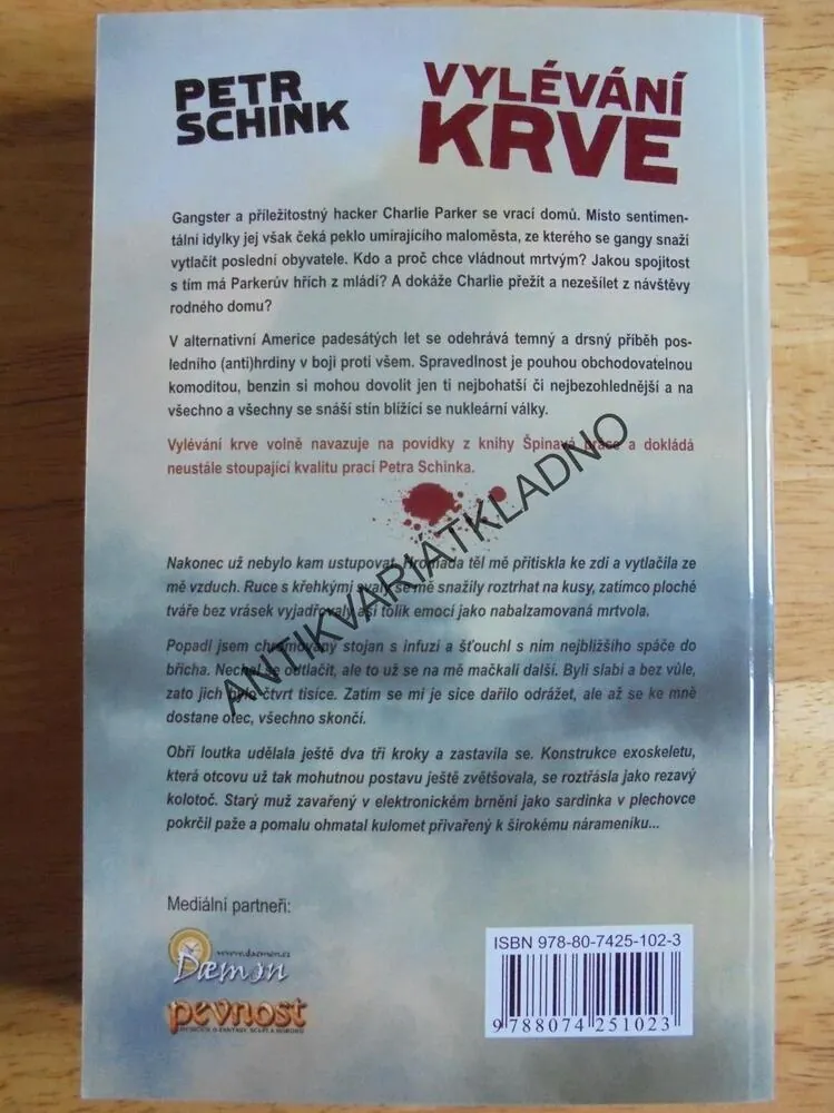 VYLÉVÁNÍ KRVE, PETR SCHINK,