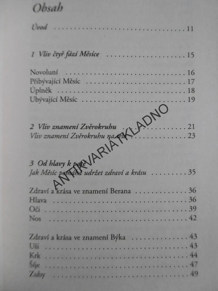 ŽÍT V HARMONII S MĚSÍCEM, ZDRAVÍ, KRÁSA A POHODA, ANNA MÜHLBAUEROVÁ, **an