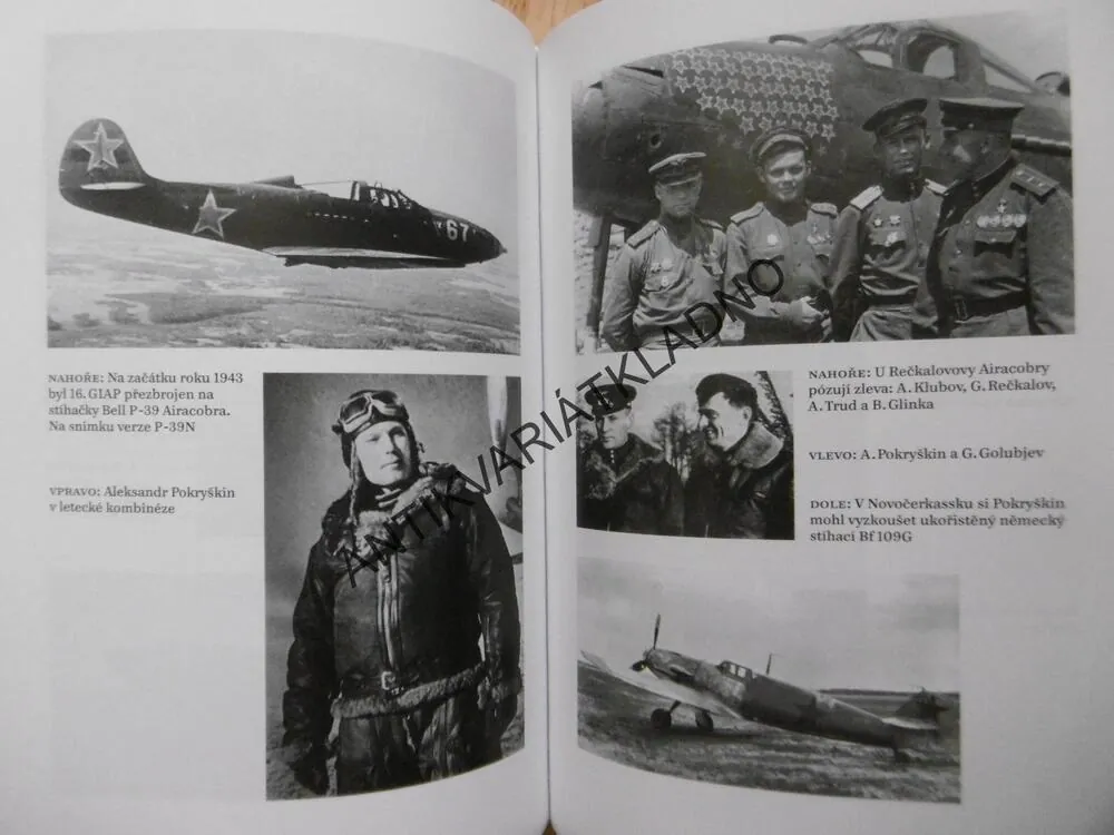 KŘÍDLA V BOJI, A.I. POKRYŠKIN, **an