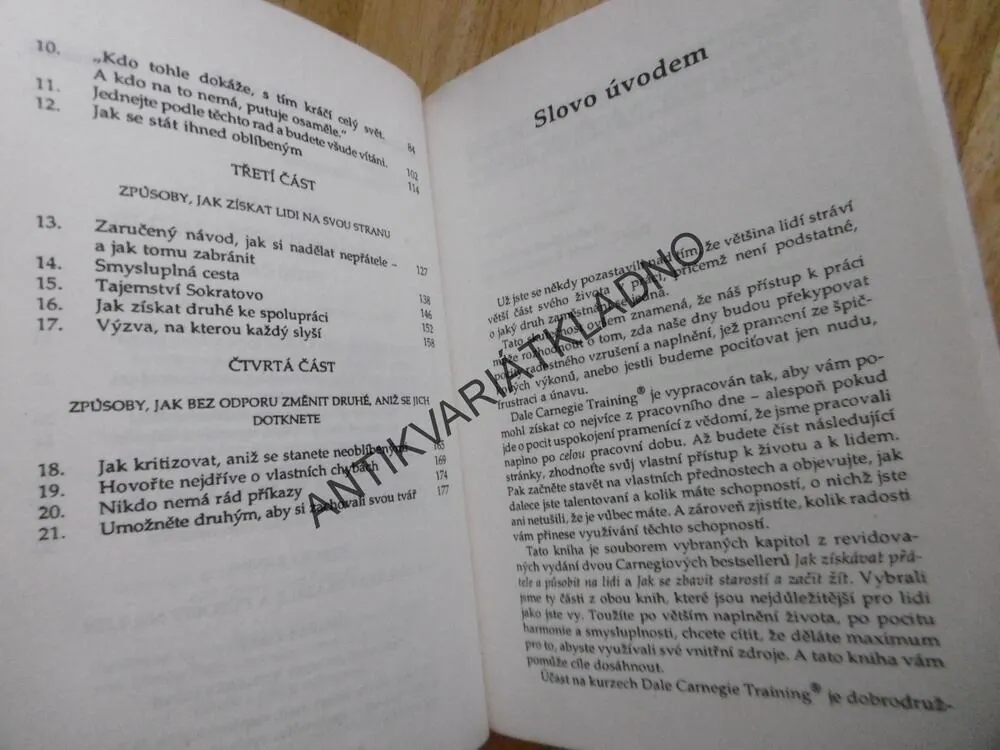 JAK SE RADOVAT ZE ŽIVOTA A Z PRÁCE, DALE CARNEGIE, **an