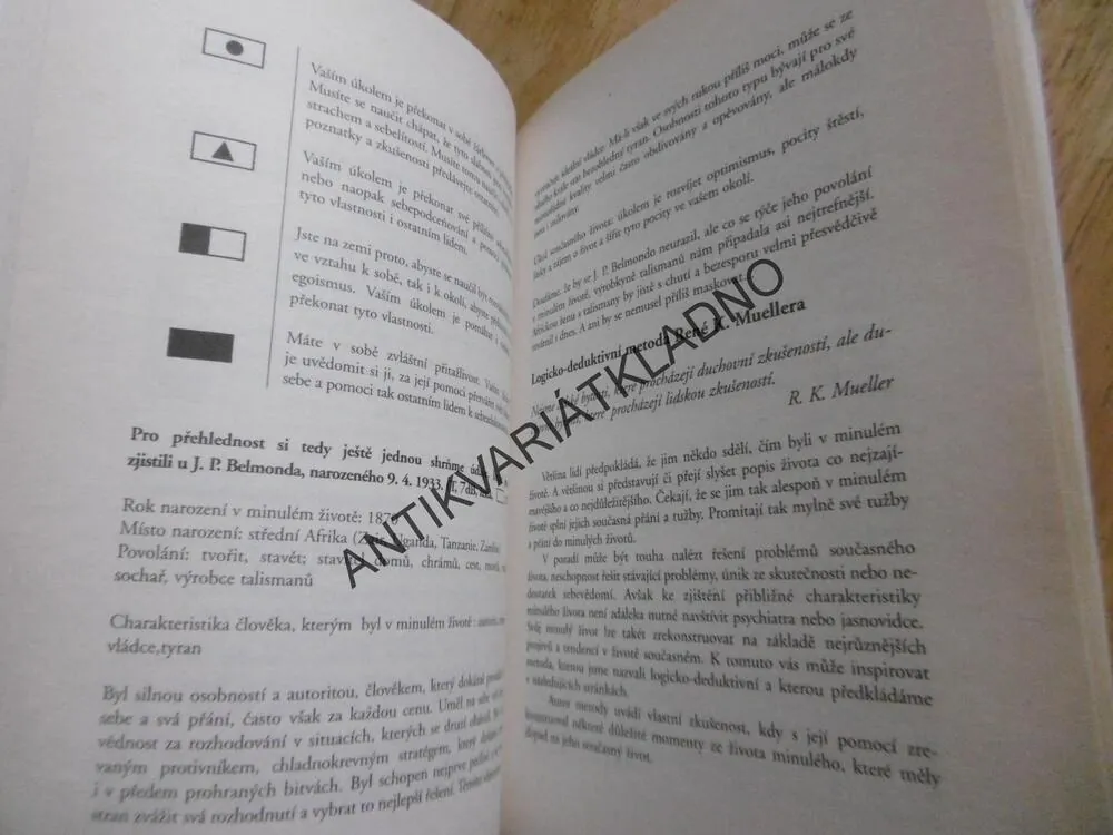 ŽIVOT VE ZNAMENÍ VENUŠE, VENUŠE HAUSNER, AUTOGRAM, **an
