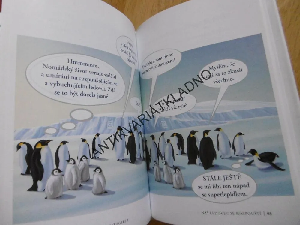 NÁŠ LEDOVEC SE ROZPOUŠTÍ, JOHN KOTTER, **an