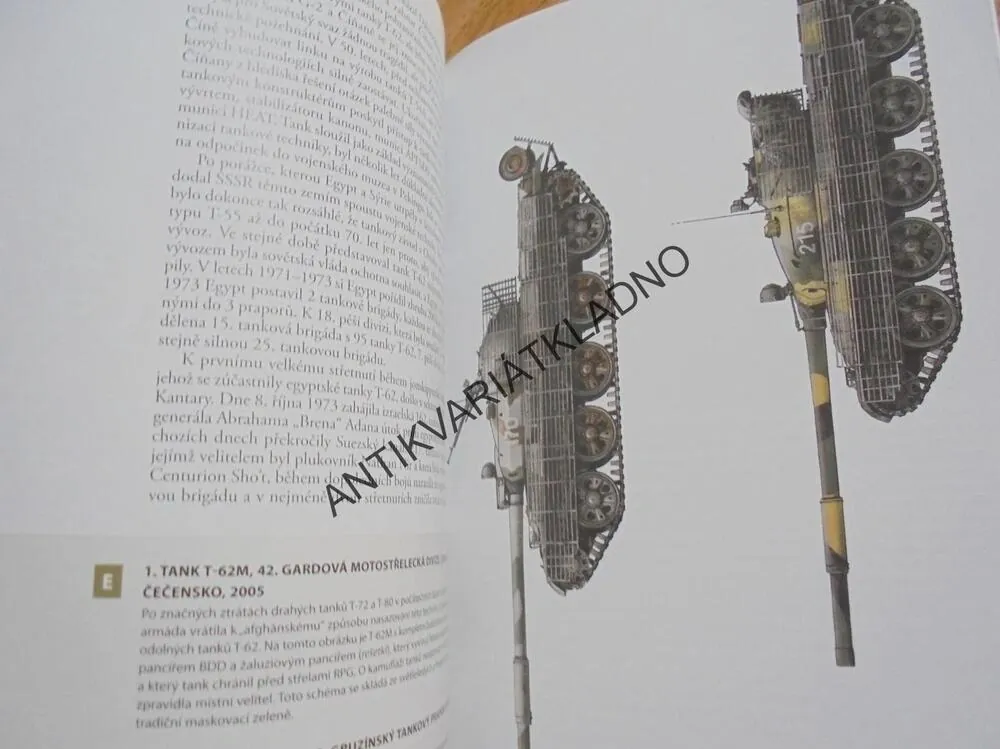 VÁLEČNÁ TECHNIKA-HLAVNÍ BOJOVÝ TANK T-62,1965-2005, ZALOGA