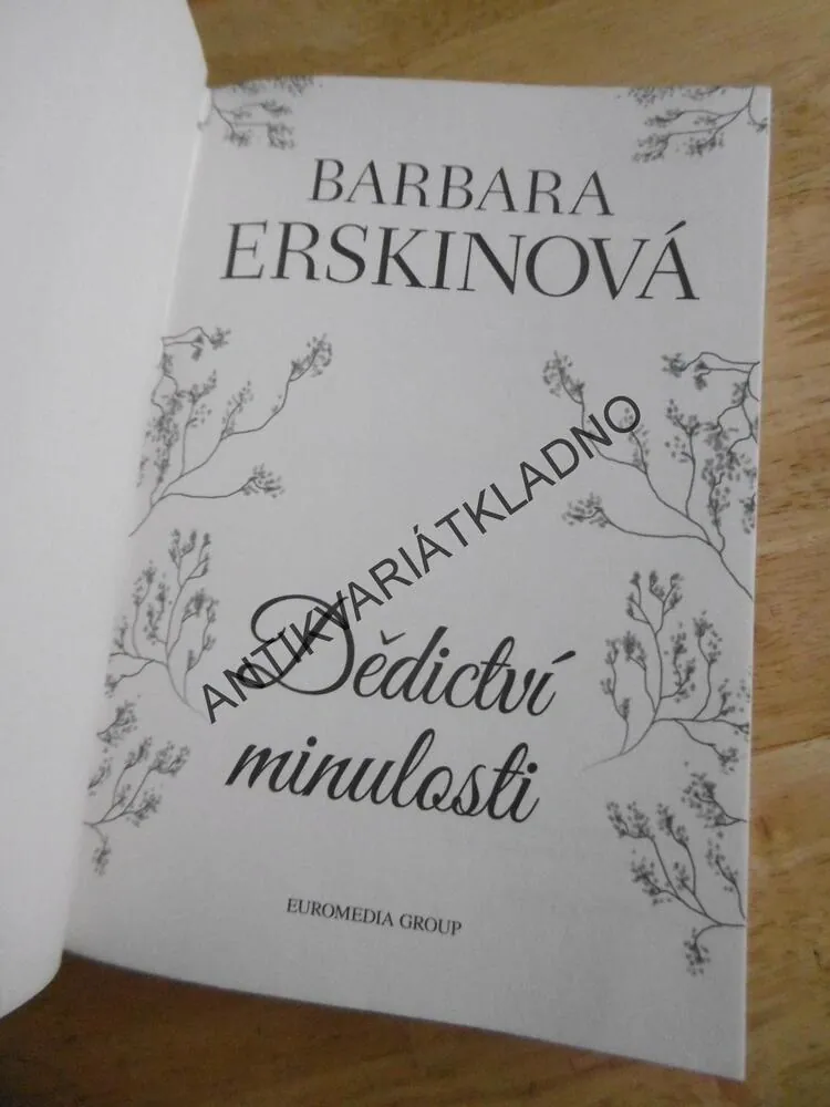 DĚDICTVÍ MINULOSTI, BARBARA ERSKINOVÁ, **an